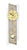Wanduhr mit Rosen-Dekor, goldenem Zifferblatt und Pendelgewicht im Glasgehäuse