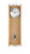 Wanduhr mit Pendelwerk, Buche-Holzgehäuse, rundes Zifferblatt hinter Glas, Pendel