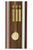 Orologio a pendolo Hermle 193x52x32 cm Legno • Meccanismo Westminster • Vetro bisellato