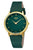 Boccia 3381-02 Damenuhr Petrolgrün/Goldfarben • Titan-Gehäuse • Saphirglas
