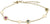 Bracciale con 5 tormaline colorate in montatura a griffe - Boccia Jewelry Modello: 03042-02