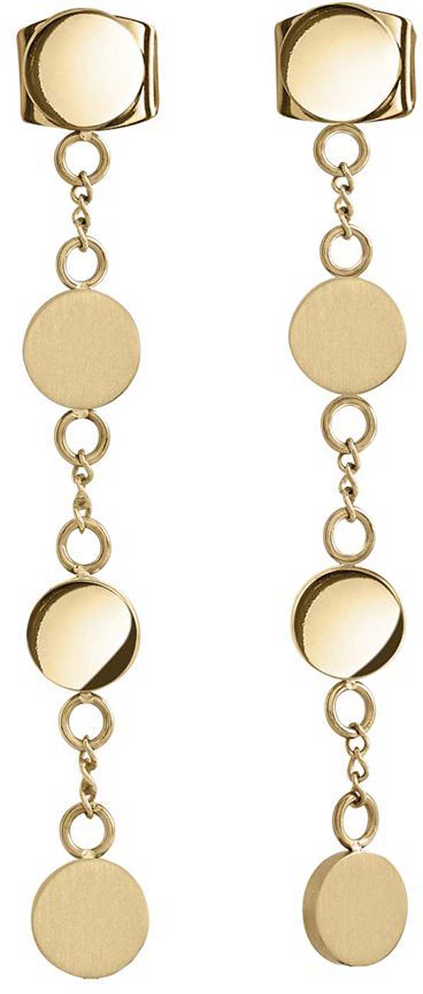 Orecchini in titanio con pendenti a piastrina - Boccia Jewelry Modello: 05063-02
