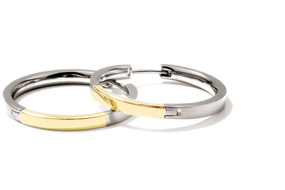Orecchini parzialmente placcati in oro - Boccia Jewelry Modello: 0517-02