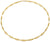 "Collana in titanio puro placcato oro - Boccia Jewelry Modello: 08045-03"