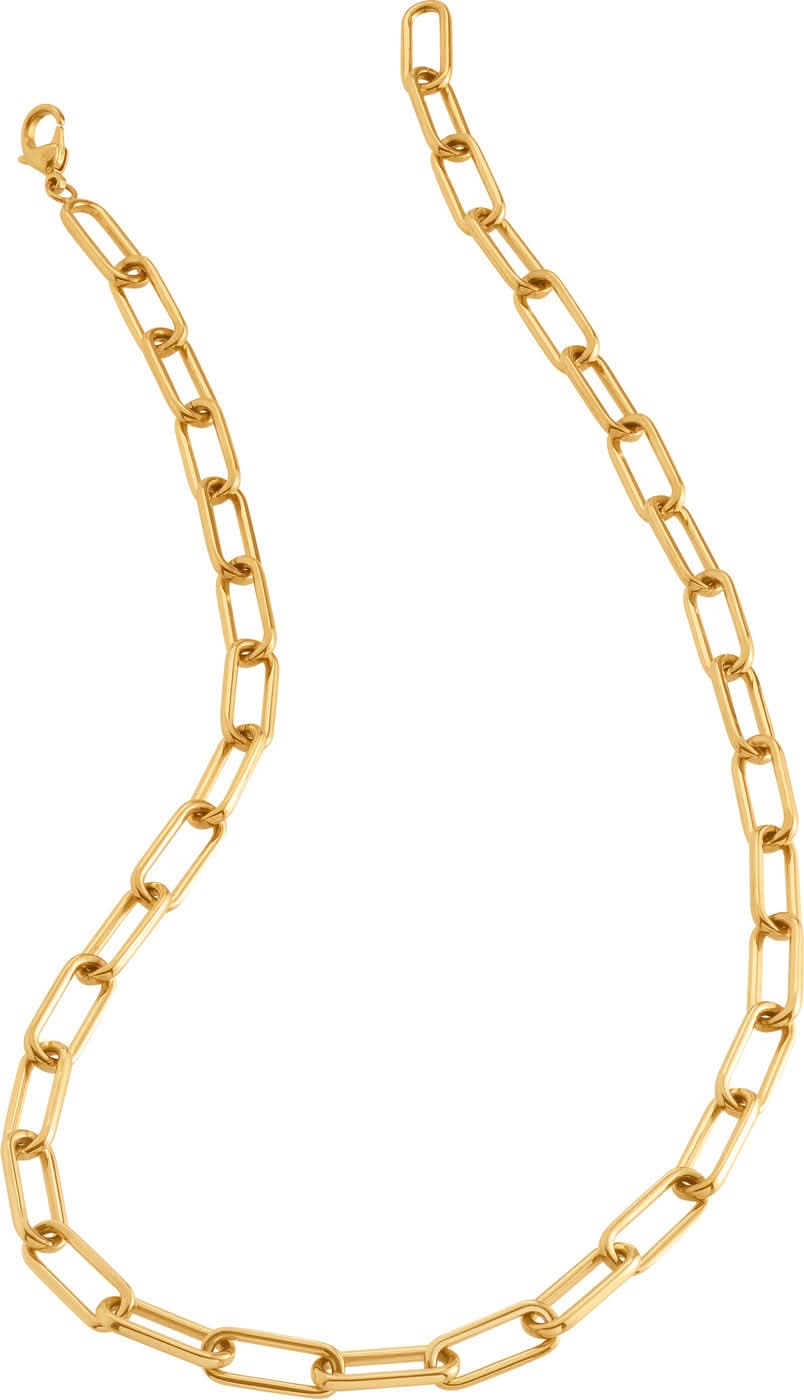 Collana in titanio puro placcato oro - Boccia Jewelry Modello: 08059-02