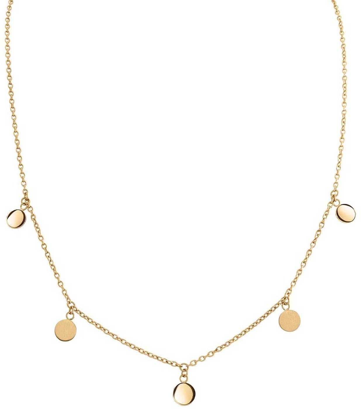 Collana con 5 ciondoli a piastrina - Boccia Jewelry Modello: 08064-02