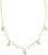 Collana con 5 ciondoli a piastrina - Boccia Jewelry Modello: 08064-02