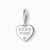 Charm Ciondolo Cuore con scritta "Best Mom" - Argento Sterling 925 Thomas Sabo Modello: 0821-001-12