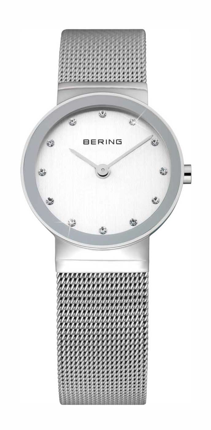Orologio da donna Bering Classic 10126-000 • Vetro zaffiro • Maglia milanese