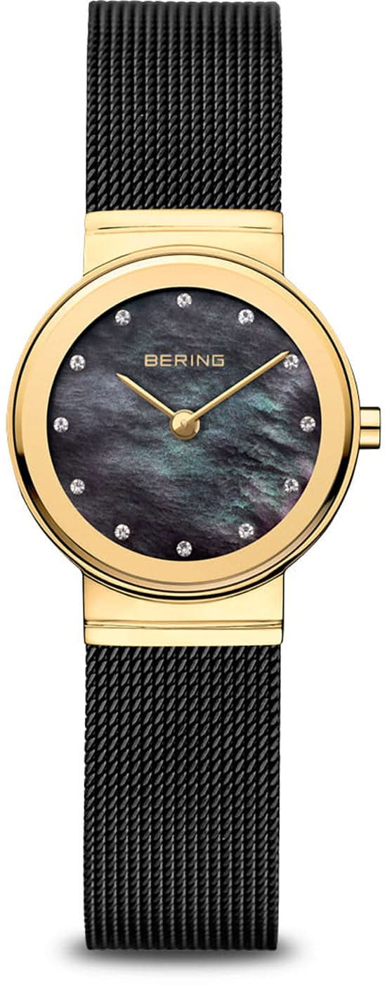 Orologio da donna Bering Classic 10126-132 • Vetro zaffiro • Maglia milanese