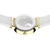 Bering Classic 10129-934 Damenuhr Goldfarben • Saphirglas • Weißes Silikonarmband, Bild 6