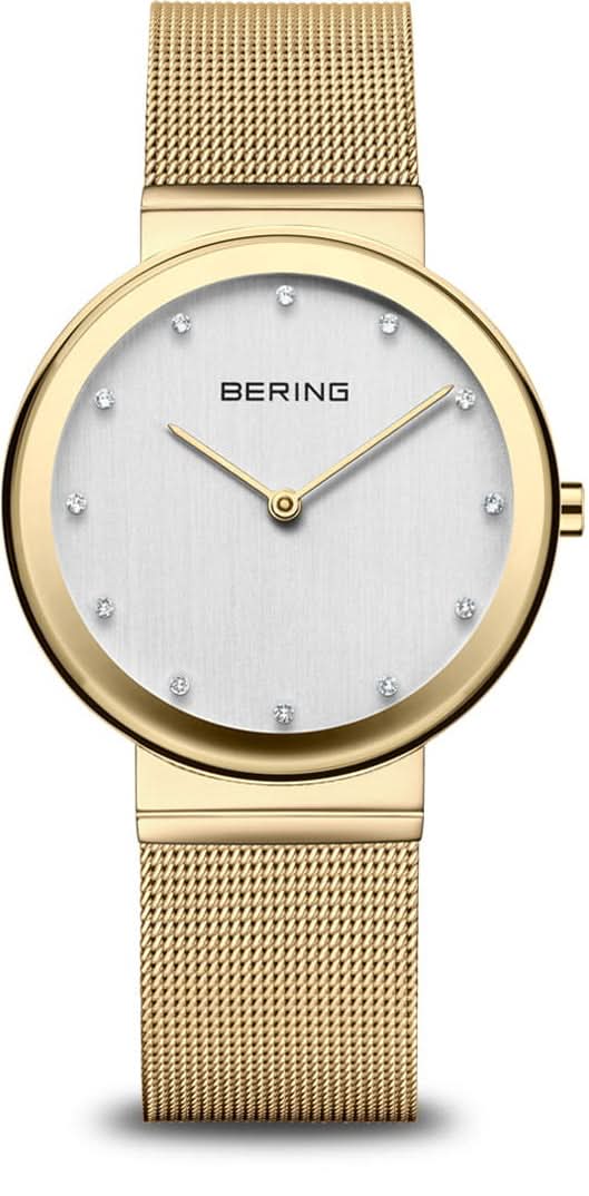 Bering Classic 10135-334 Orologio da Donna • Vetro Zaffiro • Maglia Milanese