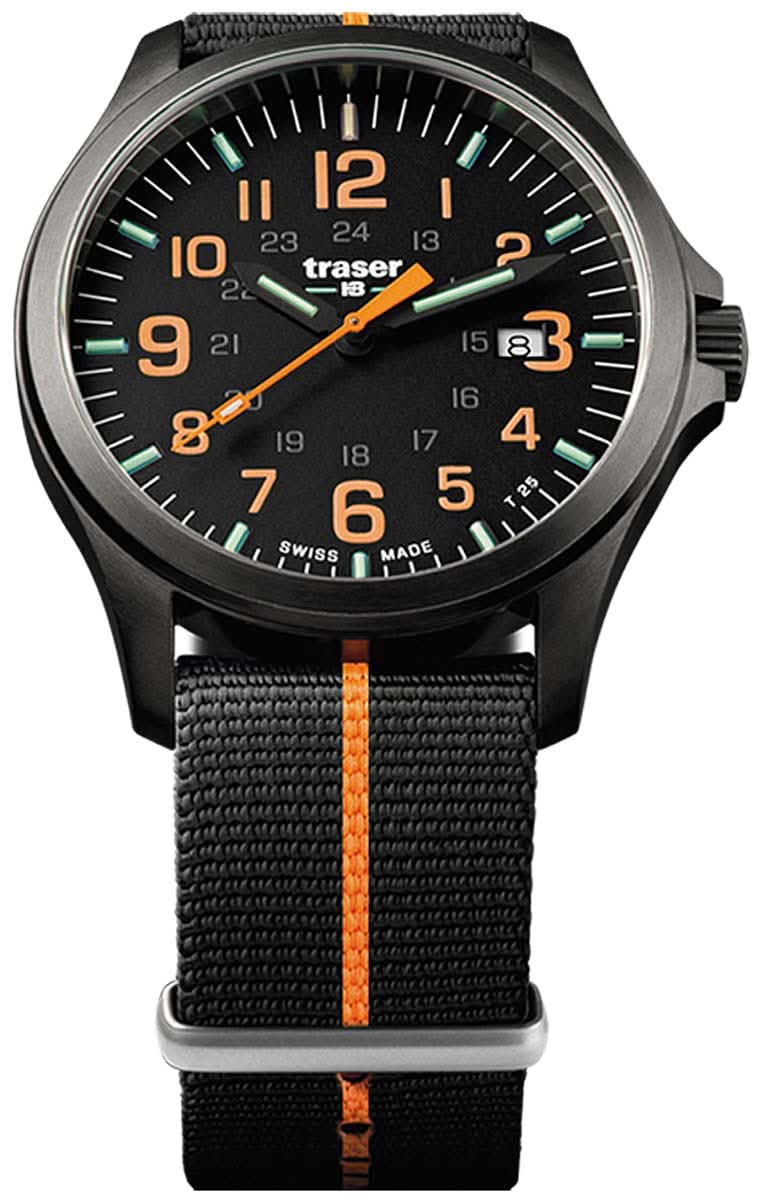 Orologio da uomo Traser P67 Officer Pro 107425 • Trigalight H3 • Swiss Made