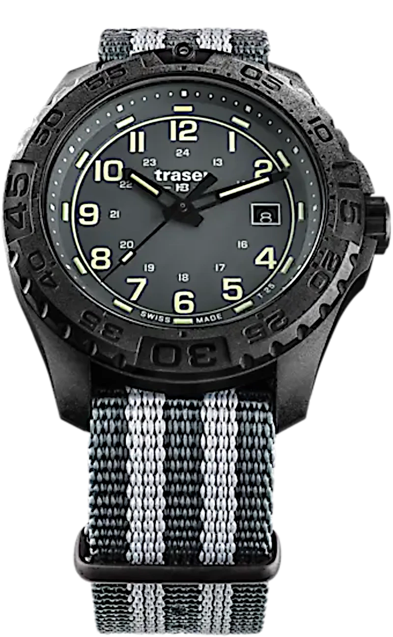 Traser P96 OdP Evolution 109037 Orologio da uomo • Trigalight H3 • Swiss Made