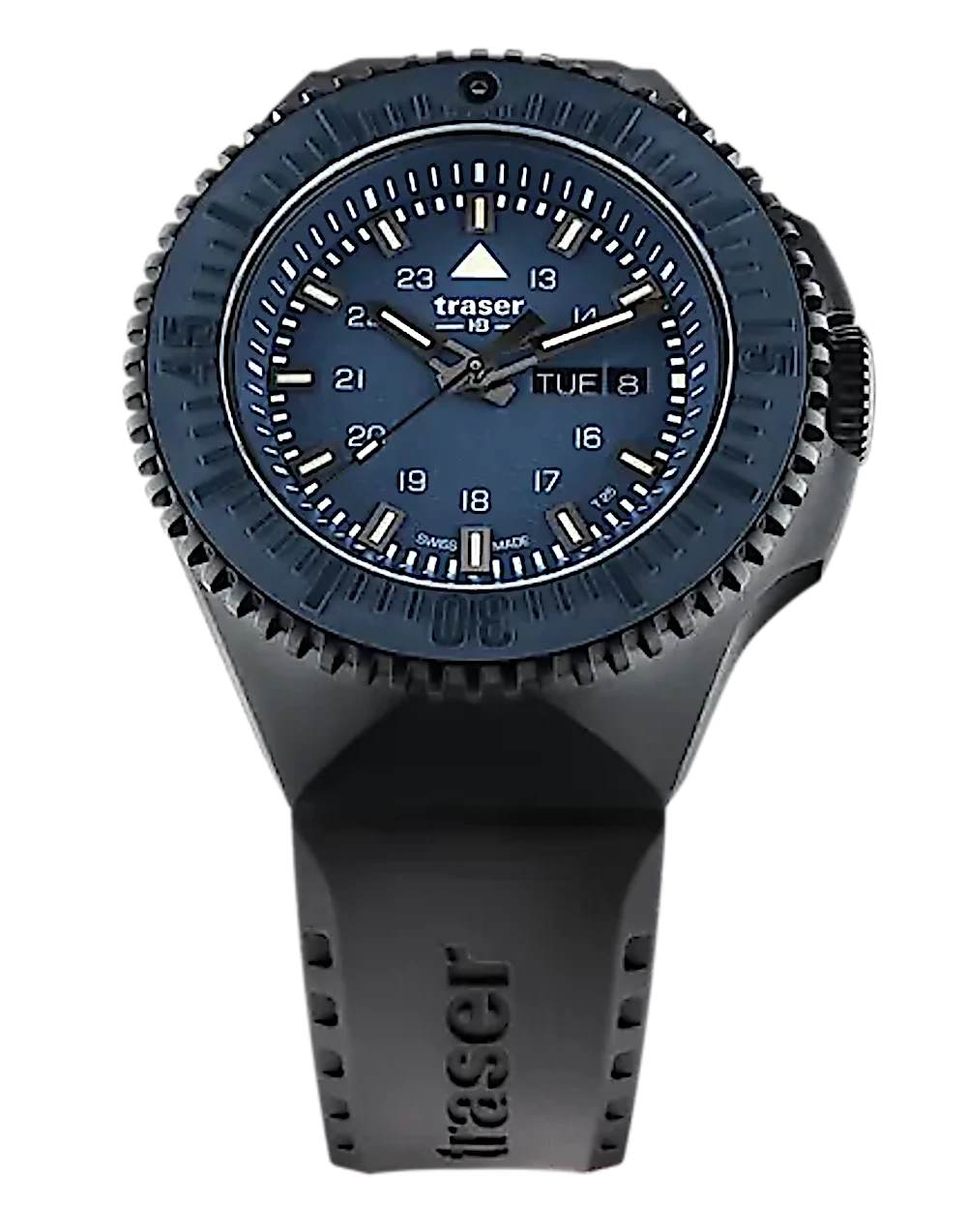 Orologio da uomo Traser P69 Black Stealth 109857 • Trigalight H3 • Swiss Made