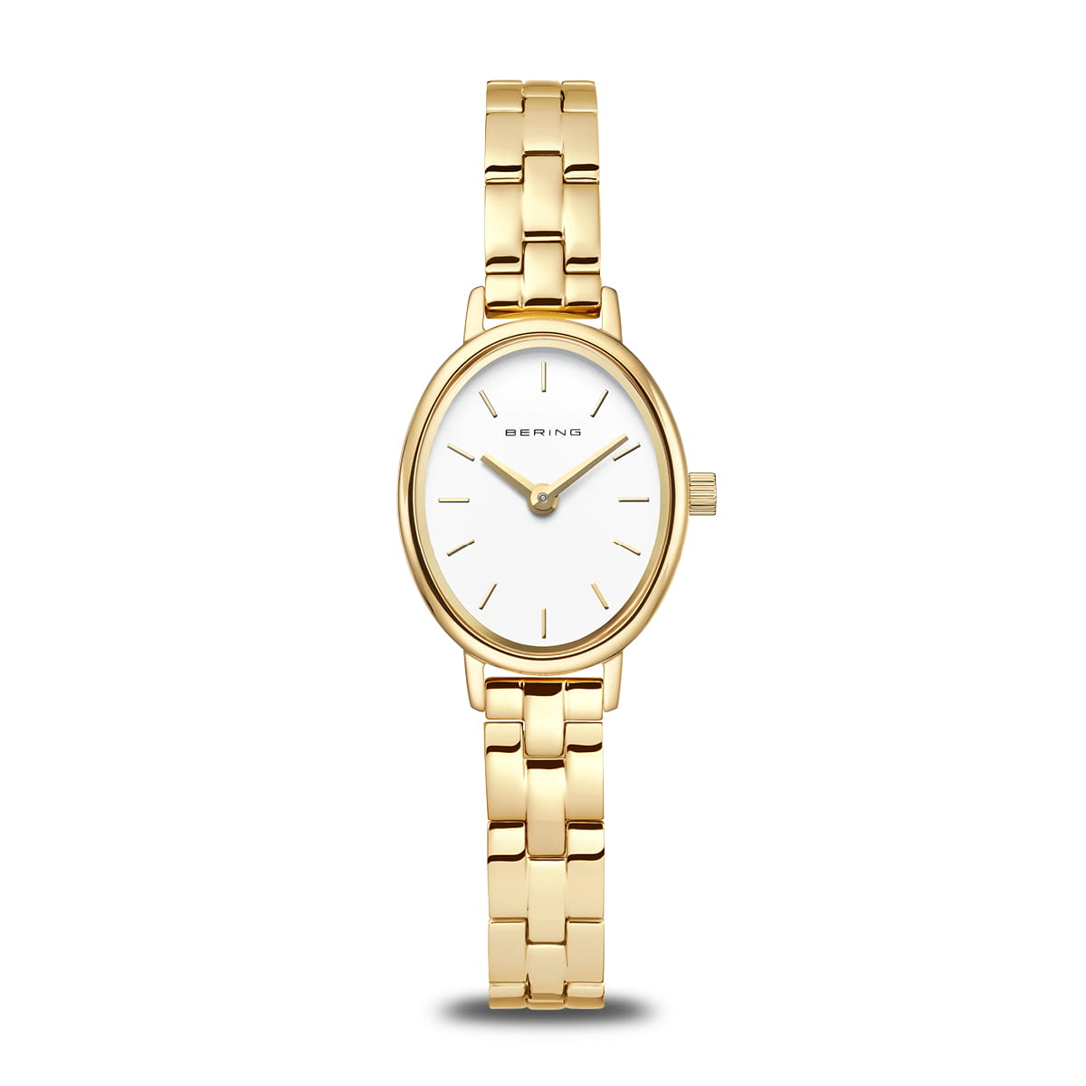 Bering Classic 11020-734 Damenuhr Goldfarben • Saphirglas • Nordisches Minimalismus-Design