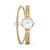 Bering Classic 11022-334 Damenuhr Goldfarben • Saphirglas • Milanaise-Armband, Bild 7
