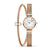 Bering Classic 11022-334 Damenuhr Goldfarben • Saphirglas • Milanaise-Armband, Bild 5