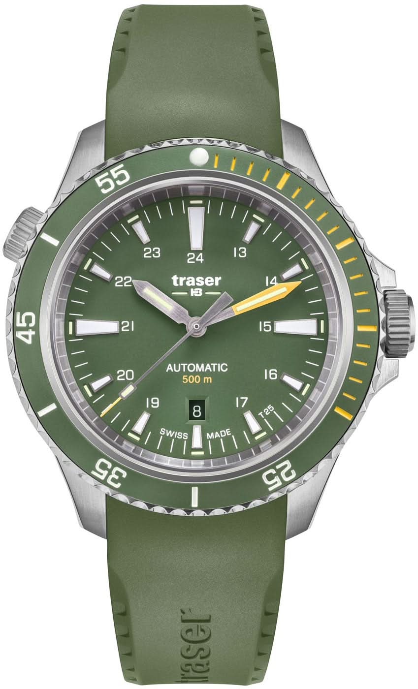 Orologio da uomo Traser P67 Diver 110327 • H3-Tritium • Swiss Made