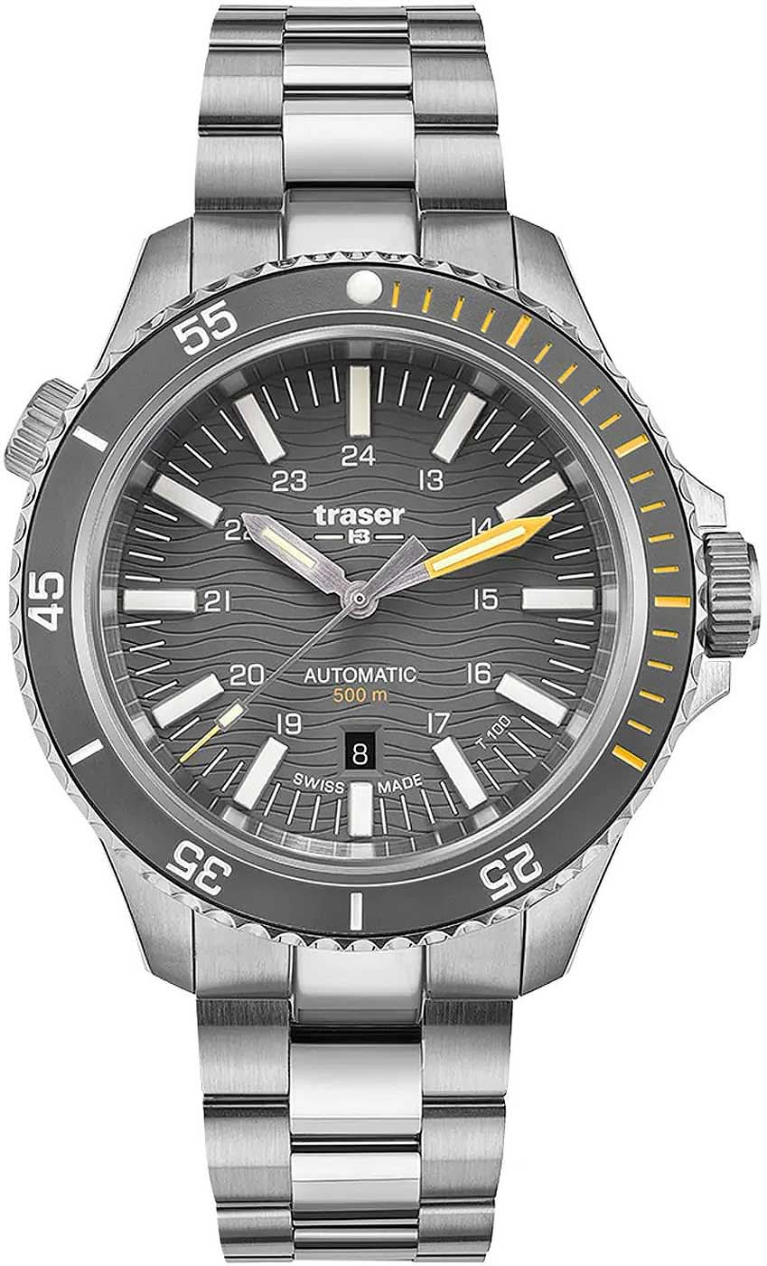 Orologio da uomo Traser P67 Diver Automatic 110332 • Trigalight H3-Trizio • Swiss Made
