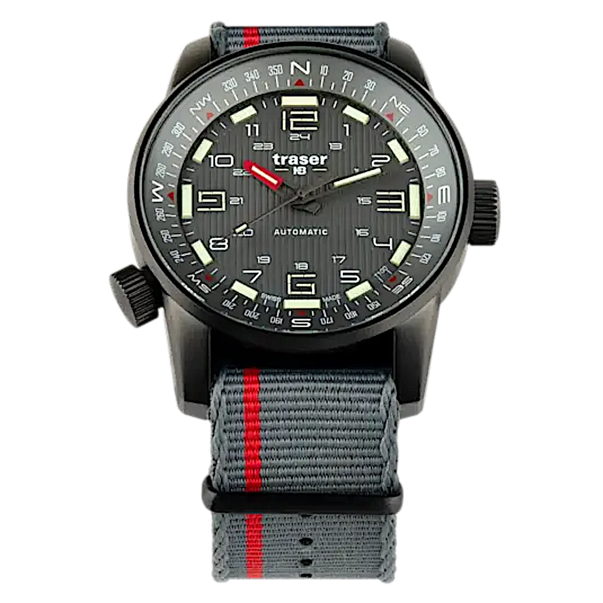 Orologio da uomo Traser P68 Pathfinder Automatic 110593 • Trigalight T100 • Swiss Made