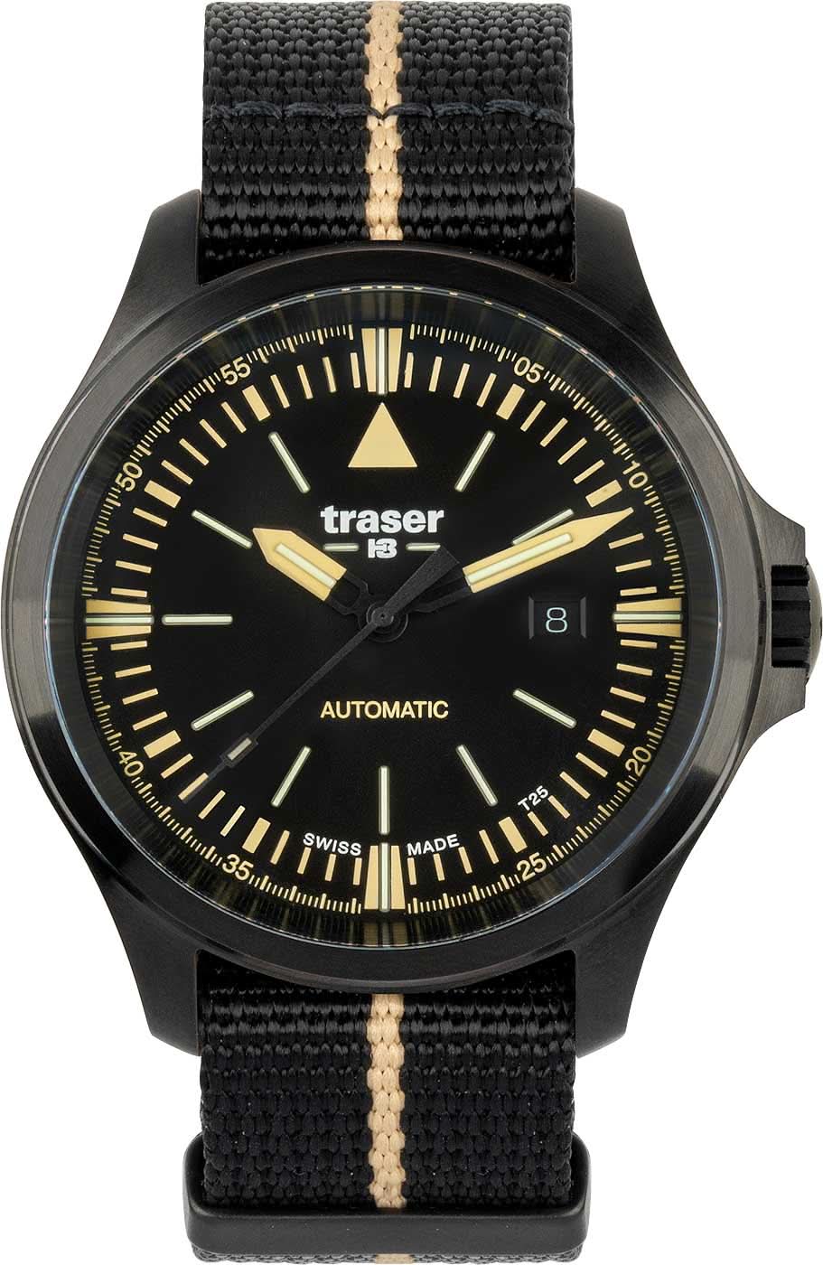 Orologio da uomo Traser P67 Officer Pro 110755 • Tecnologia luminosa Trigalight • Swiss Made