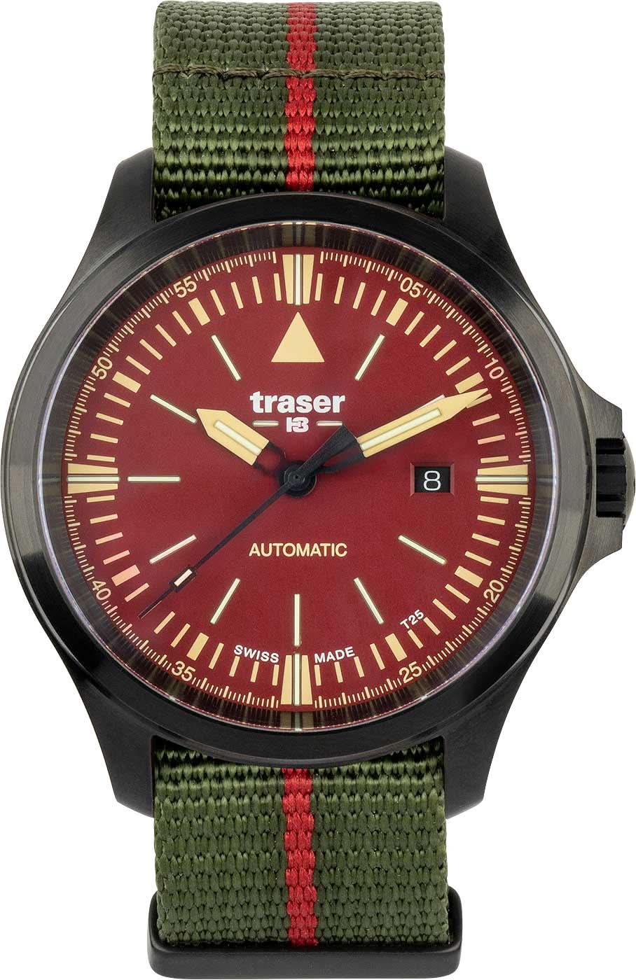 Orologio da uomo Traser P67 Officer Pro Automatic 110757 • Tecnologia luminosa H3-Tritium • Swiss Made
