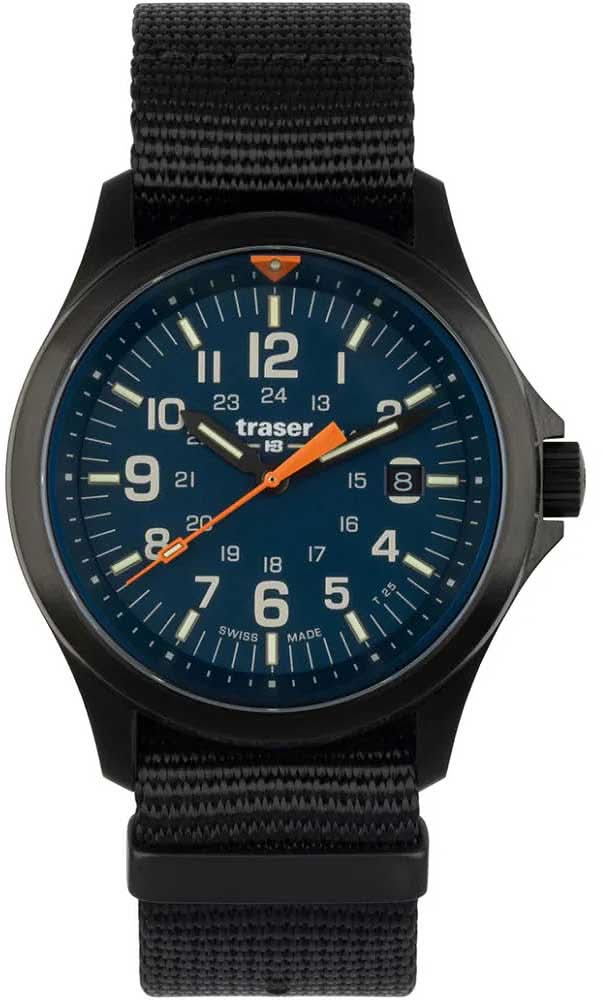 Traser P67 Officer Pro Blue 111069 Orologio da uomo • Trigalight® H3 • Swiss Made