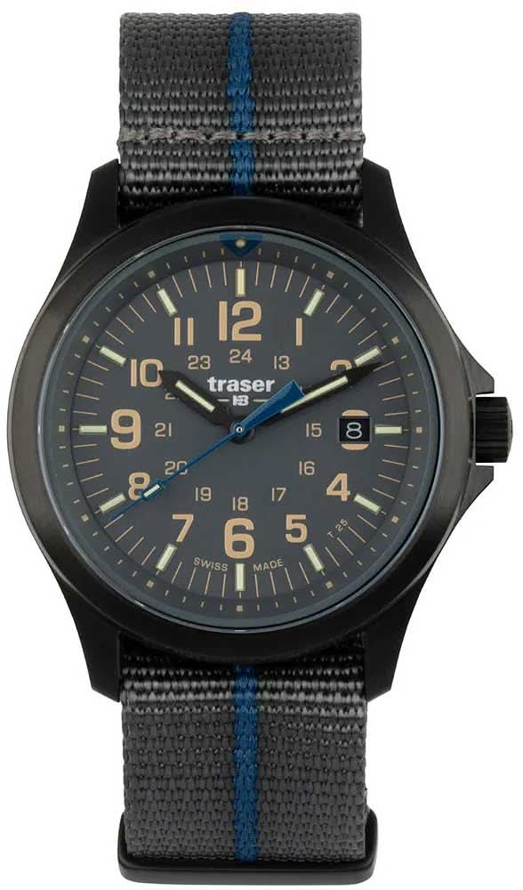 Orologio da uomo Traser P67 Officer Pro 111071 • Trigalight H3-Trizio • Vetro zaffiro