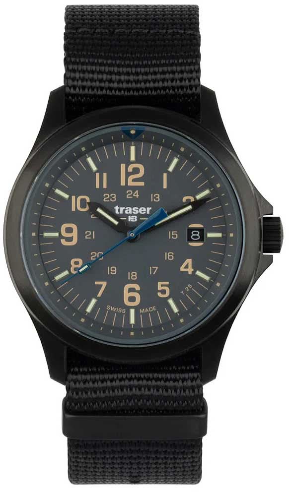 Orologio da uomo Traser P67 Officer Pro Grey 111072 • Trigalight H3 • Swiss Made