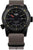 Orologio da uomo Traser P68 Pathfinder con quadrante nero, cinturino in tessuto grigio