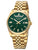 Regent BA-882 Herrenuhr Goldfarben • Mineralglas • Tag-Datum-Anzeige