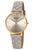 Regent Fashion Color BA-855 Damenuhr Grau/Goldfarben • Miyota-Quarzwerk • Mineralglas