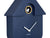 Karlsson Modern Cuckoo KA5768BL Wanduhr • Pendel • Modernes Design
