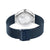 Bering Ceramic 11435-307 Damenuhr Silber • Saphirglas • Blauer Keramiklünette, Bild 5