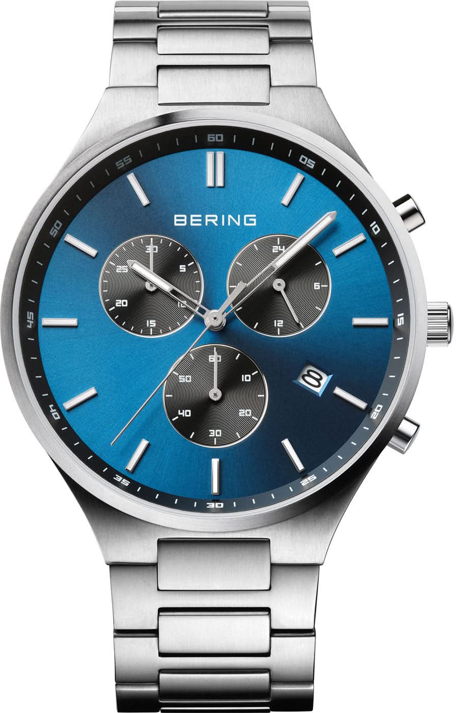 Orologio da uomo Bering Titanium 11743-707 • Titanio leggero • Vetro zaffiro antigraffio