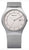 Bering Herrenuhr mit silbernem Milanaiseband und rundem Zifferblatt, schlanke Zeiger.