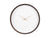 Karlsson Ancho KA5927DW Wanduhr Dunkelholz • Geräuschloses Sweep-Uhrwerk • Minimalistisches Design, Bild 2