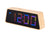 Karlsson Changing Colour LED KA5931 Wecker Bambus • Farbwechselndes LED-Display • USB-Netzbetrieb, Bild 10