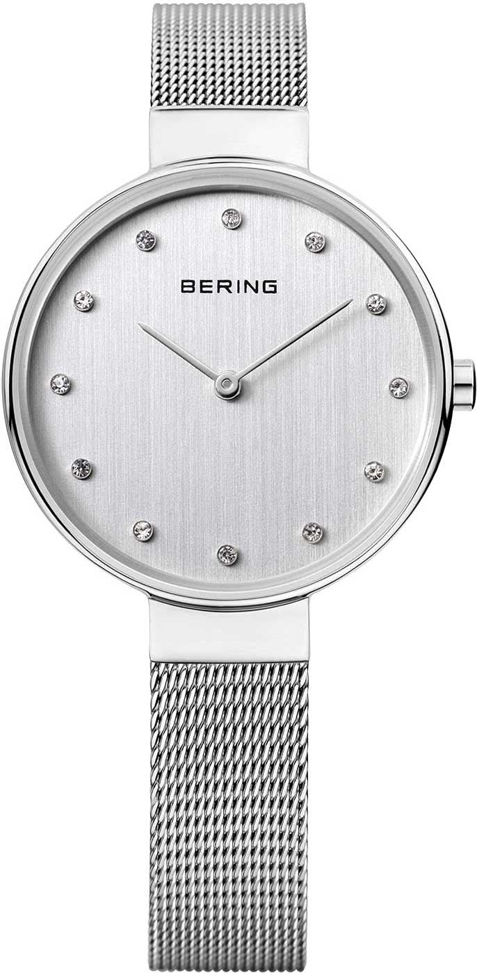 Orologio da donna Bering Classic 12034-000 • Vetro zaffiro antigraffio • Bracciale in maglia milanese