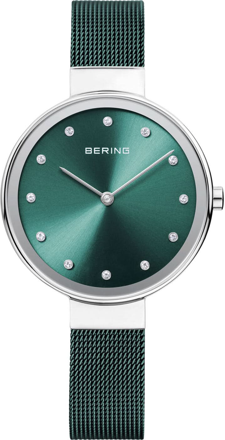 Orologio da donna Bering Classic 12034-808 • Vetro zaffiro • Maglia milanese