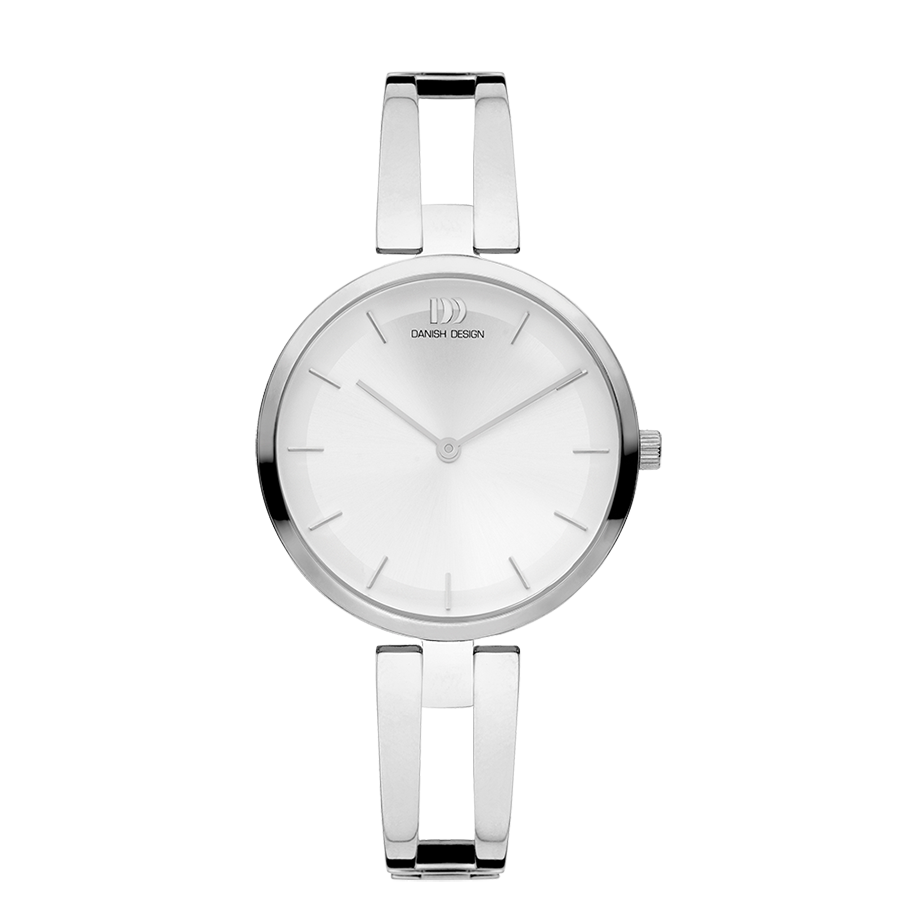 Danish Design Rachel IV72Q1208 Damenuhr Silber • Mineralglas • Bangle-Armband