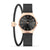 Bering Classic 12131-303 Damen Armbanduhr Rot • Saphirglas • Milanaise-Armband, Bild 9