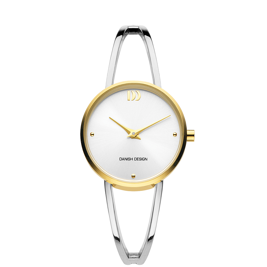 Danish Design Chloe IV65Q1230 Damenuhr Silber • Mineralglas • Armreif-Design
