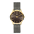 Danish Design Akilia IV70Q1251 Damenuhr Grau • Mineralglas • Mesh-Armband