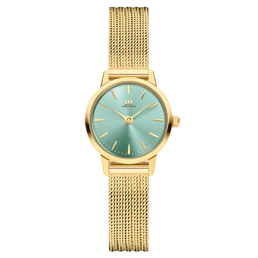 Danish Design Akilia IV03Q1268 Damen Armbanduhr Salbeigrün • Saphirglas • Skandinavisches Design