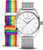 Orologio Bering Freedom 127220-40-000 • Vetro zaffiro antigraffio • Bracciale milanese pregiato
