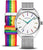 Orologio Bering Freedom 127220-40-004 • Vetro zaffiro antigraffio • Bracciale milanese pregiato