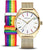 Orologio Bering Freedom 127220-40-334 • Vetro zaffiro • Maglia milanese