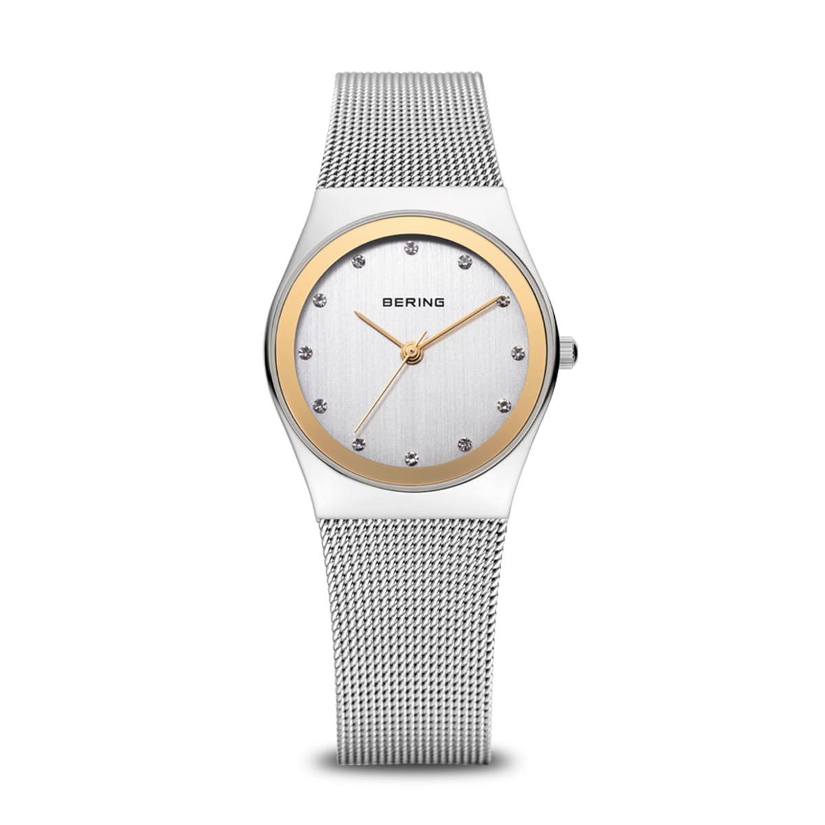 Bering Classic 12927-010 Damen Armbanduhr Silber • Saphirglas • Milanaise-Armband